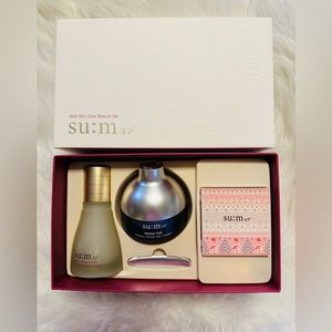 SU:M37 Water-full Marine Relief Gel Cream Special Edition 3 Items K-Beauty